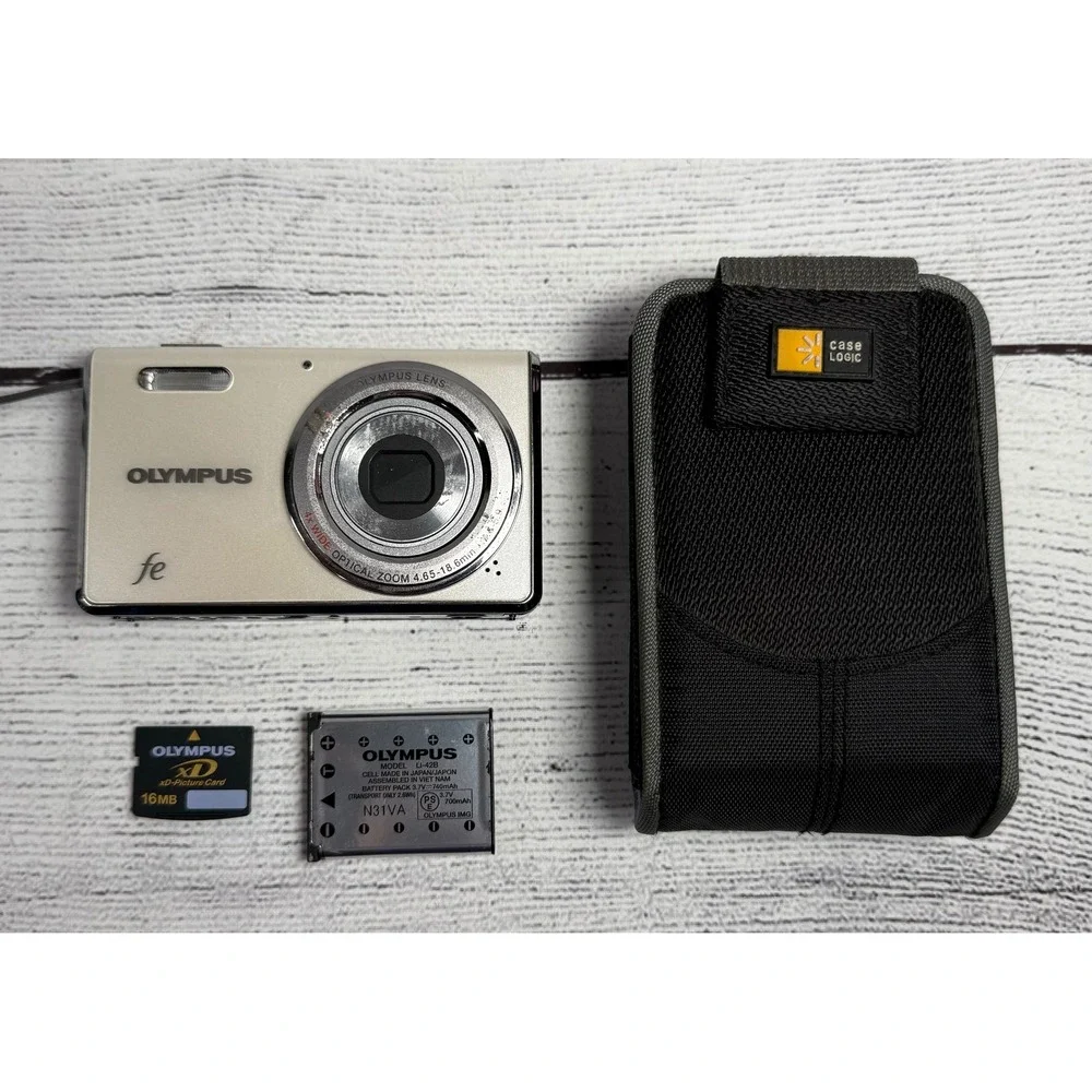 Olympus Digital Camera‎ FE-4000 12.0MP White Tested